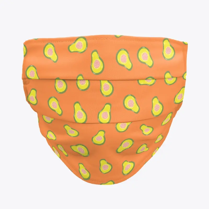 Avocado Fruit Pattern 