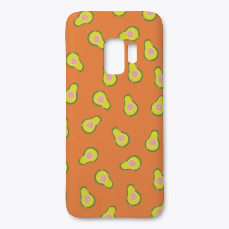 Avocado Fruit Pattern 